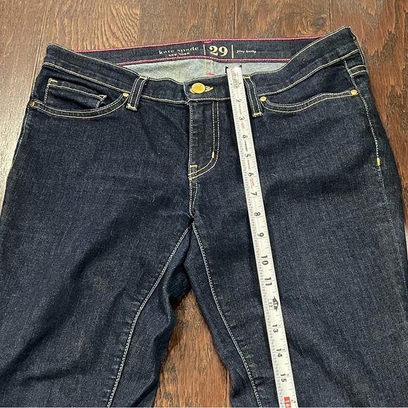 Kate Spade Broome Street Skinny Indigo Blue Denim Jeans - Size 29 - Picture 3 of 9